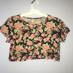 Forever 21 Floral Crop Top